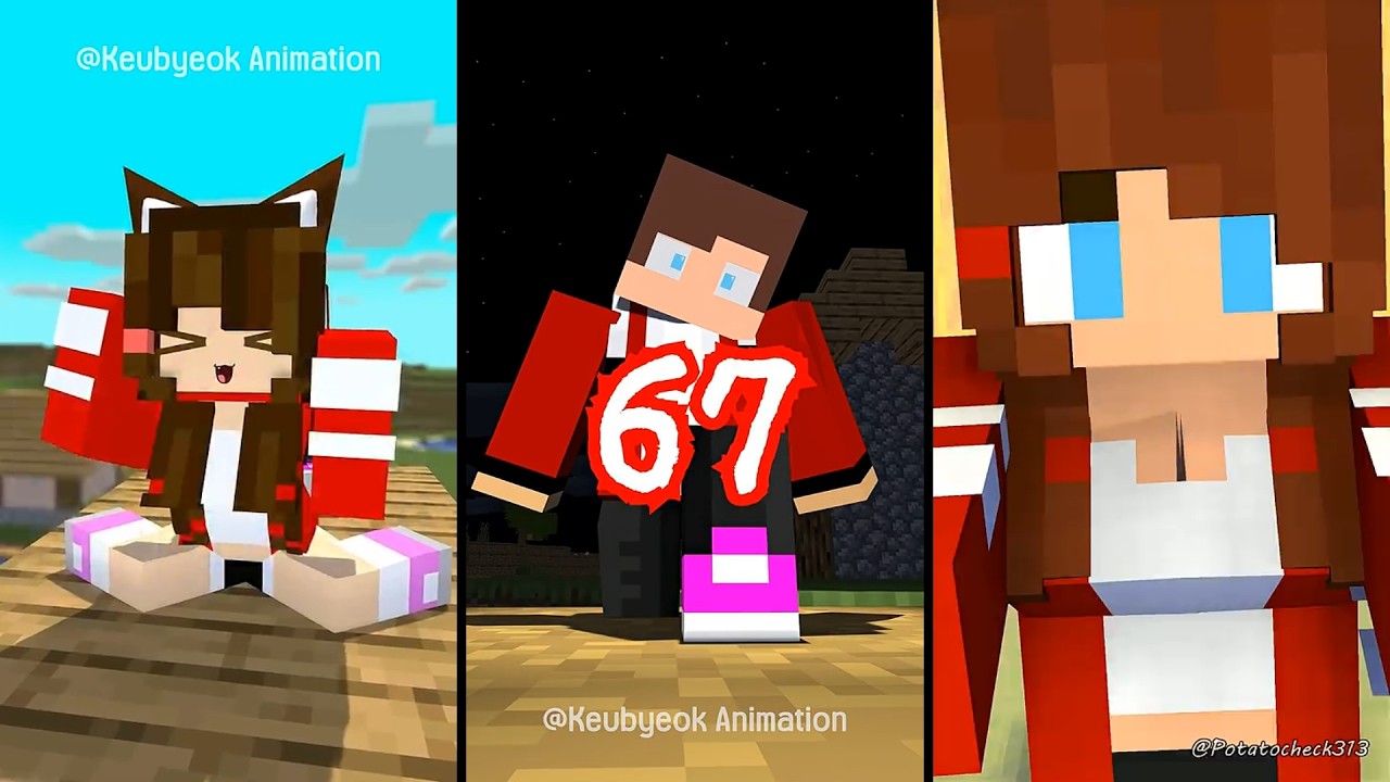 Сестра J и JJ, 67 | Темные близнецы Minecraft