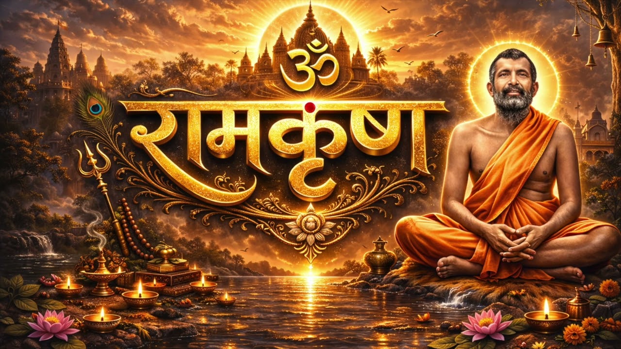 रामकृष्ण || Rāmakṛiṣṇa Naam || Blissful bhajan