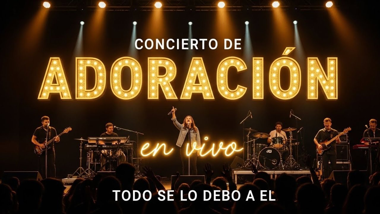Adoración Cristiana en Vivo  | Concierto Cristiano Completo de Agradecimiento, Fe y Adoración