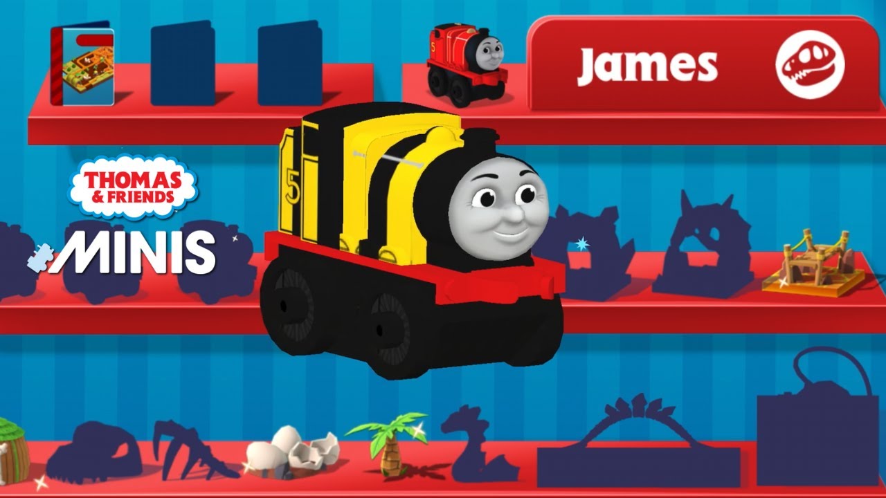 Thomas y sus amigos Minis #11 🚆NUEVA LOCOMOTORA: Bumble Bee James *EL MANTO DE MAGMA*