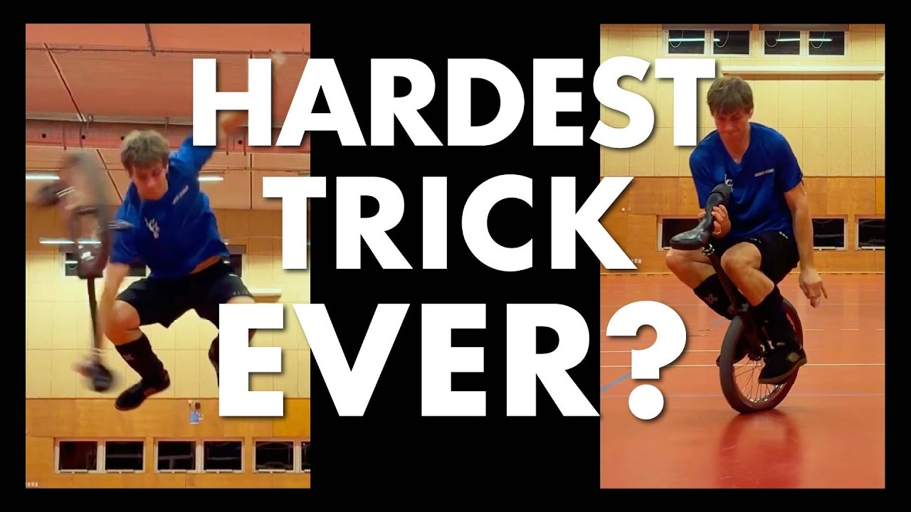 The Most INSANE Unicycle Trick I've Ever Seen