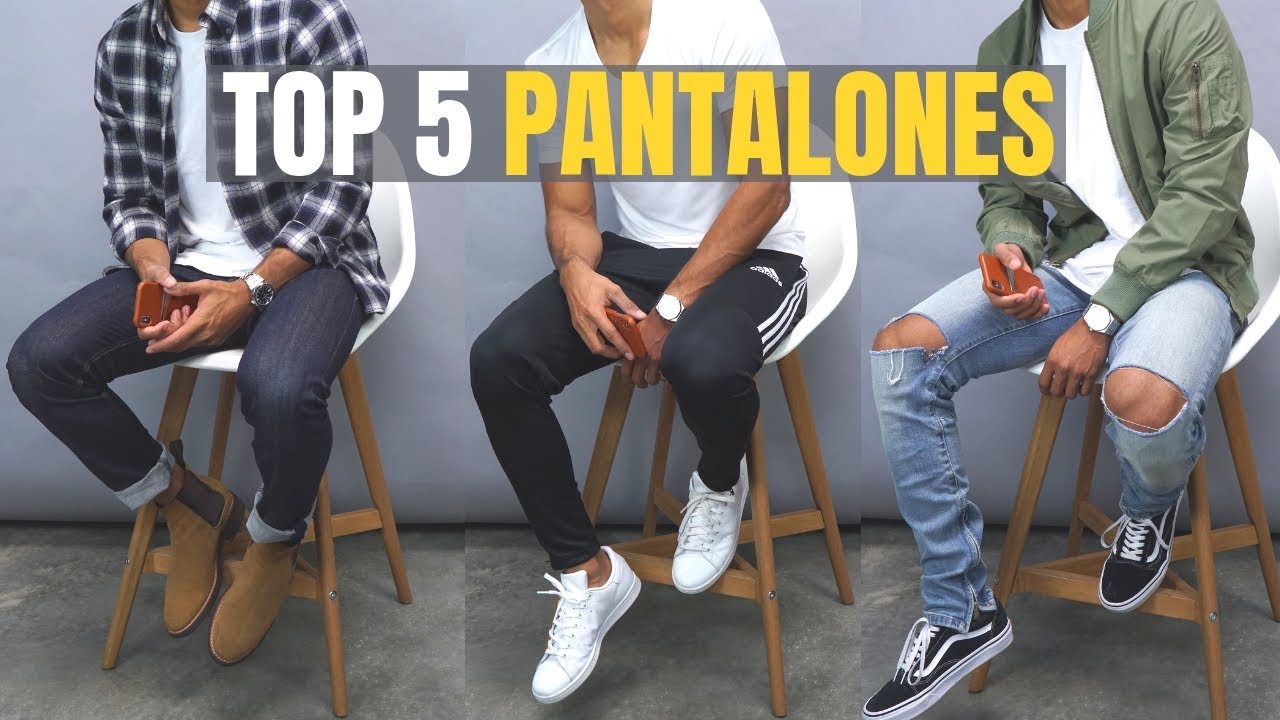 Top 5 Pantalones Que TODO Chico Joven NECESITA