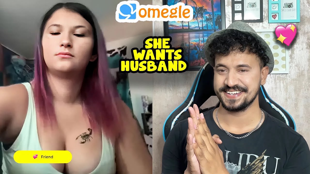 She Wants Me🔥as Her Husband🤣😍 Omegle went Crazy 