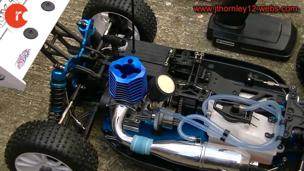HSP Camper NP Buggy SH.18 First Start & Tank 1 Tutorial