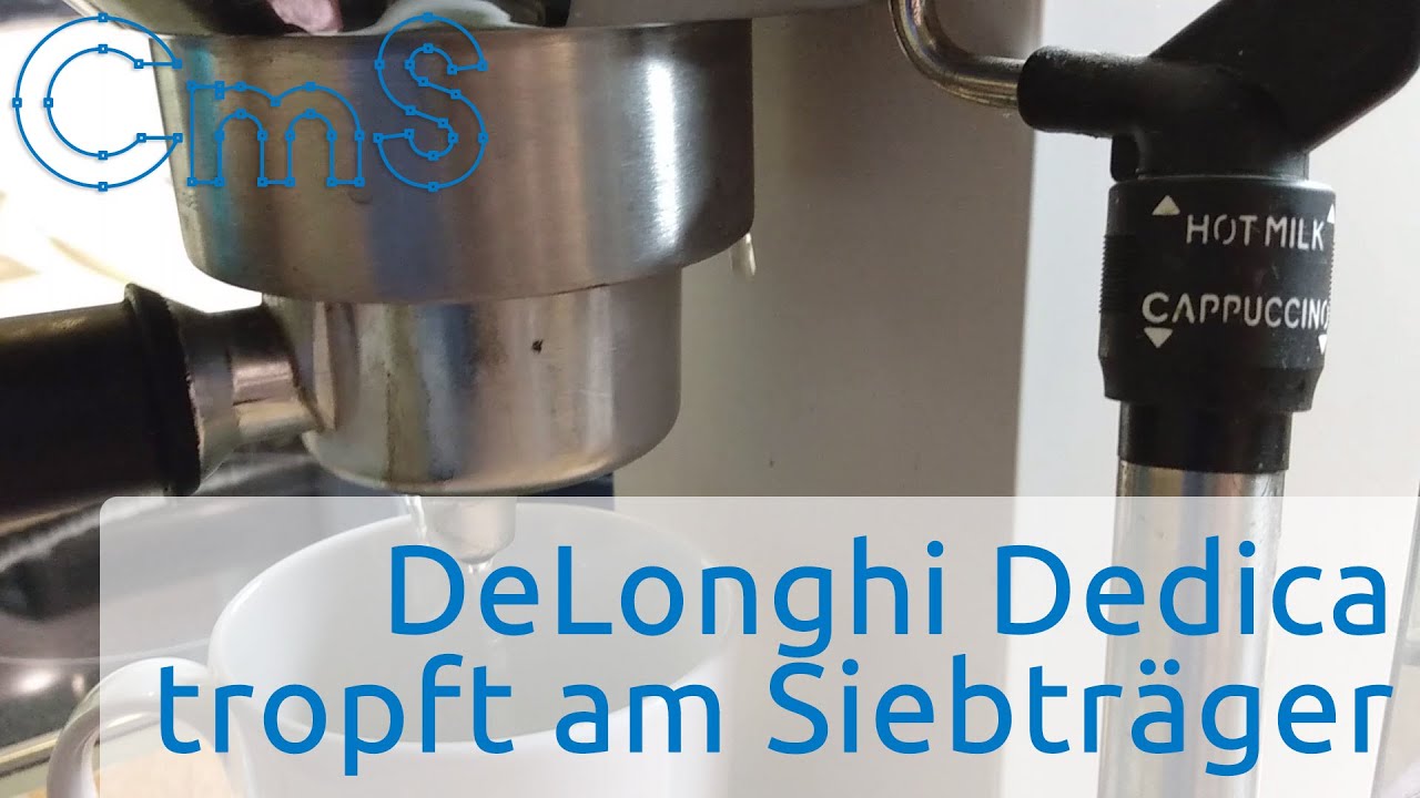 DeLonghi Dedica EC 680 / EC 685 tropft am Siebträger?