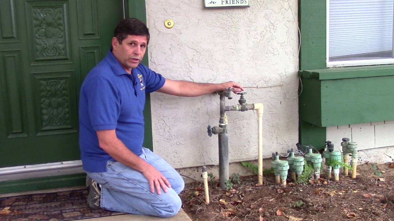 Outdoor Water Shut Off