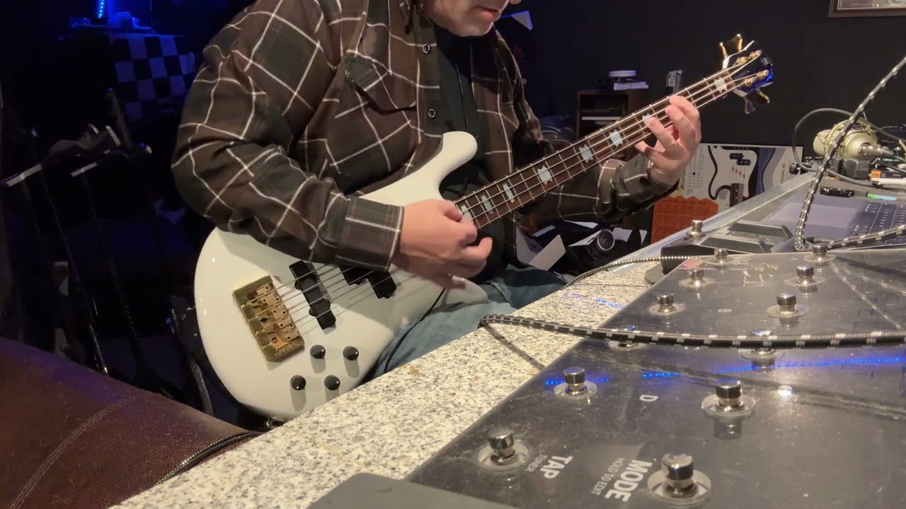 Tool: The Pot bass cover. Kramer Spector NS-2.