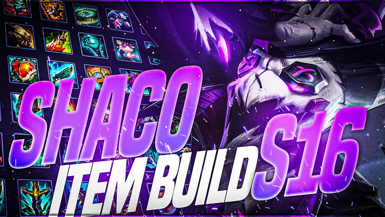 NEW BEST BUILD SHACO AD S16 (Theorycraft et Gameplay PBE)