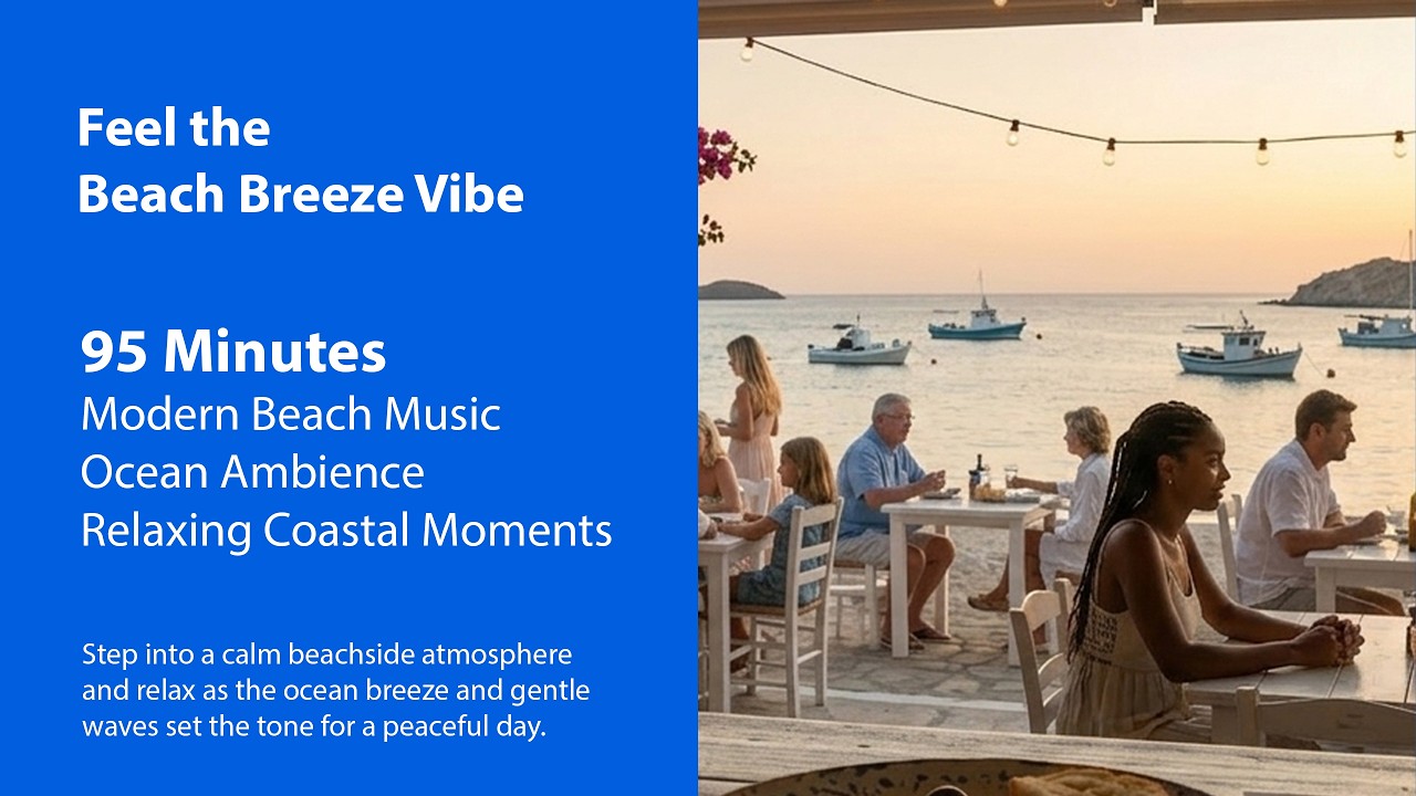 Modern jazz by the beach.