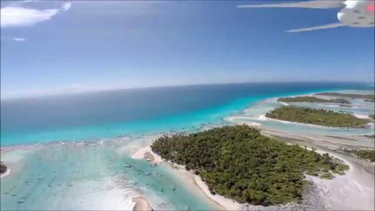 Survol de Polyn&eacute;sie Fran&ccedil;aise  - A voir en HD 1080p!