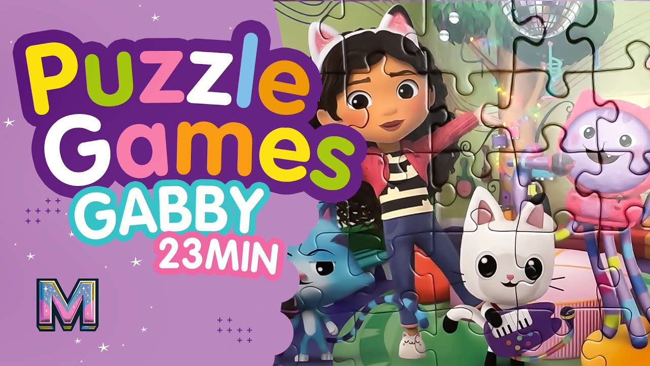 🧩🐱 Gabby's Dollhouse Ultimate Puzzle Marathon: 23 Minutes of Non-Stop Fun!