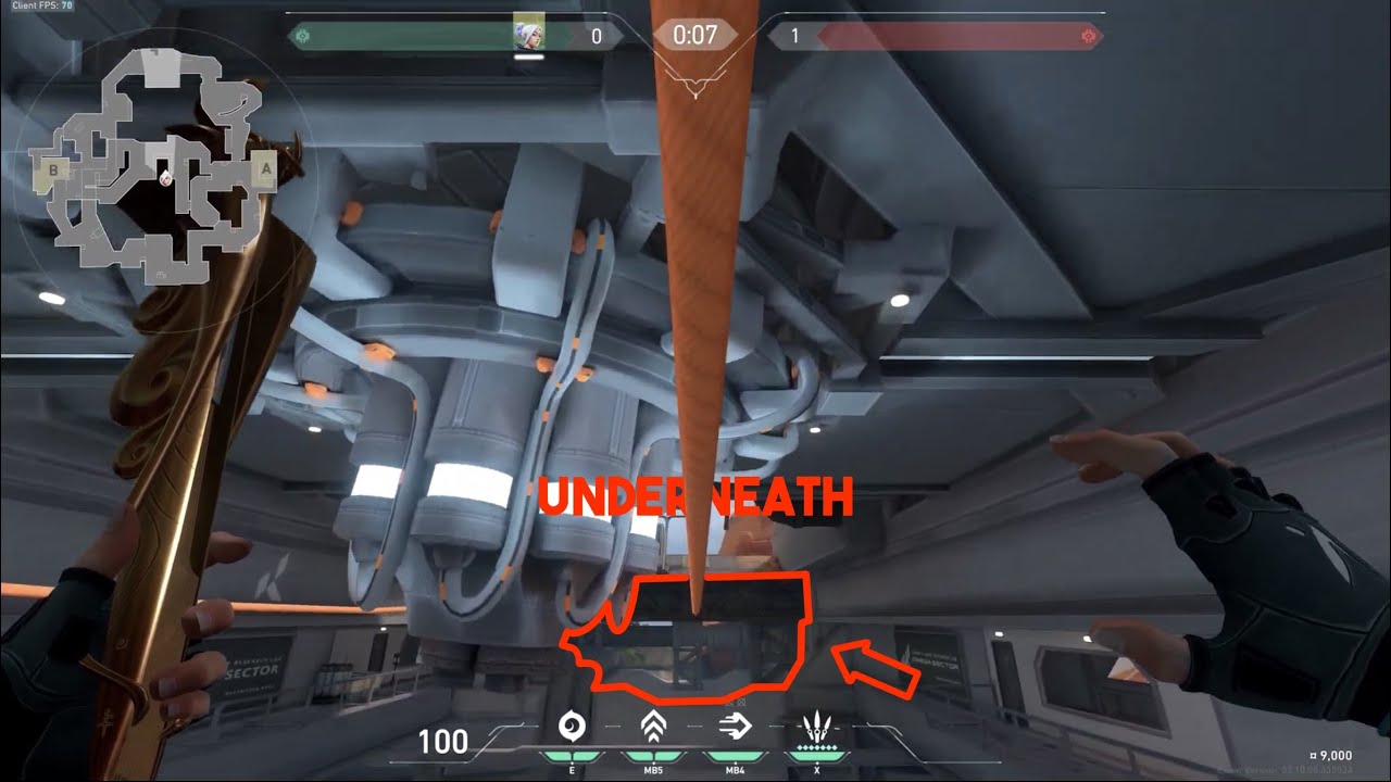 How to GLITCH UNDER FRACTURE (Valorant Exploit)