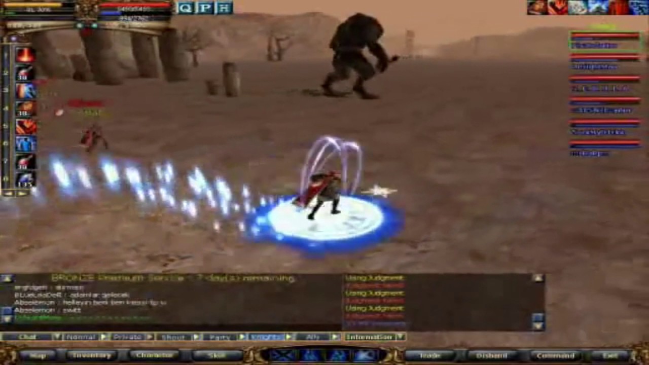 Knight Online Pis Buferim vs Troll King BERAMUS USKO