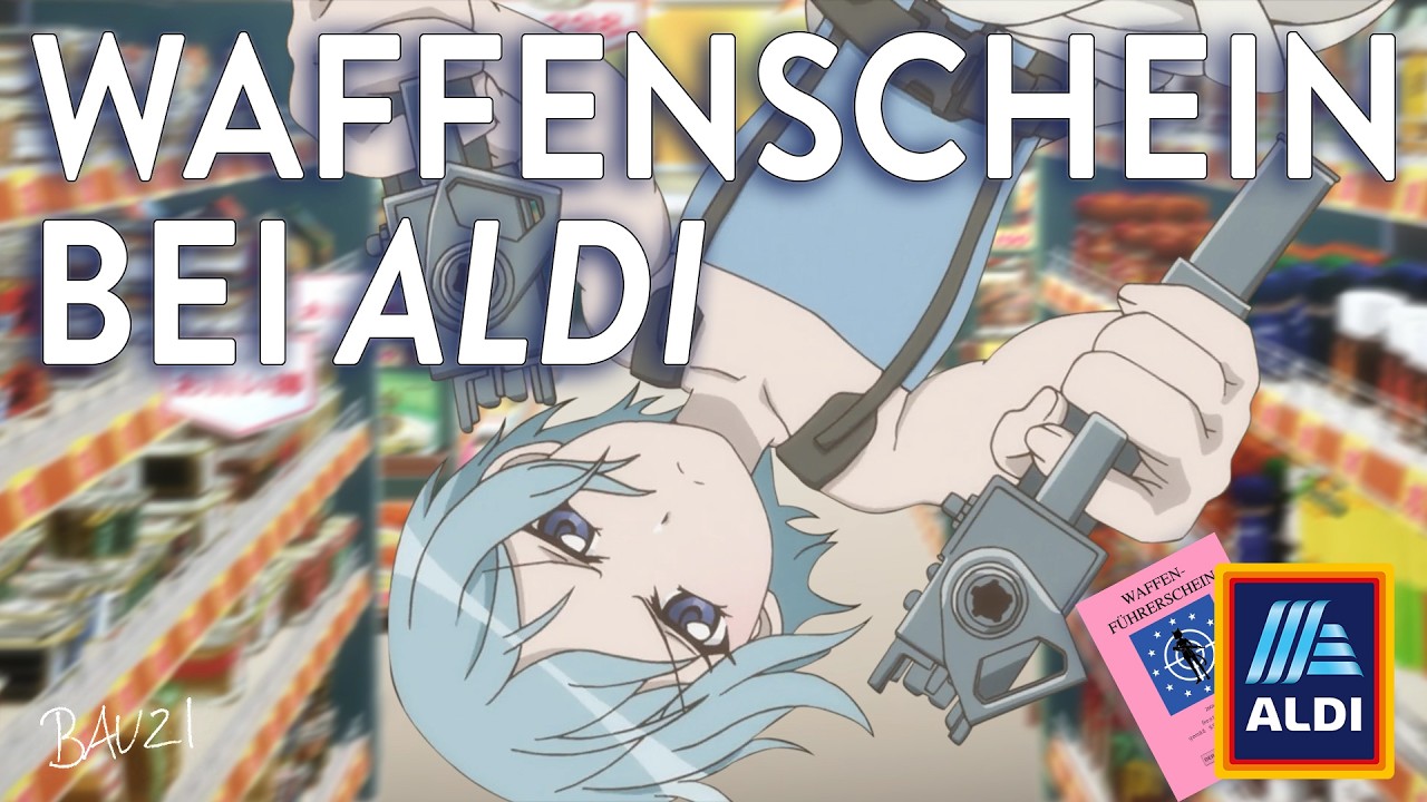 Waffenschein bei ALDI [Sondaschule, AMV, Connichi 2025]