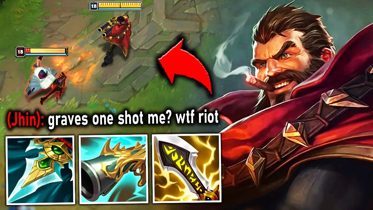 Graves but I'm so fed I One-Shot Everyone with a single Auto Attack
