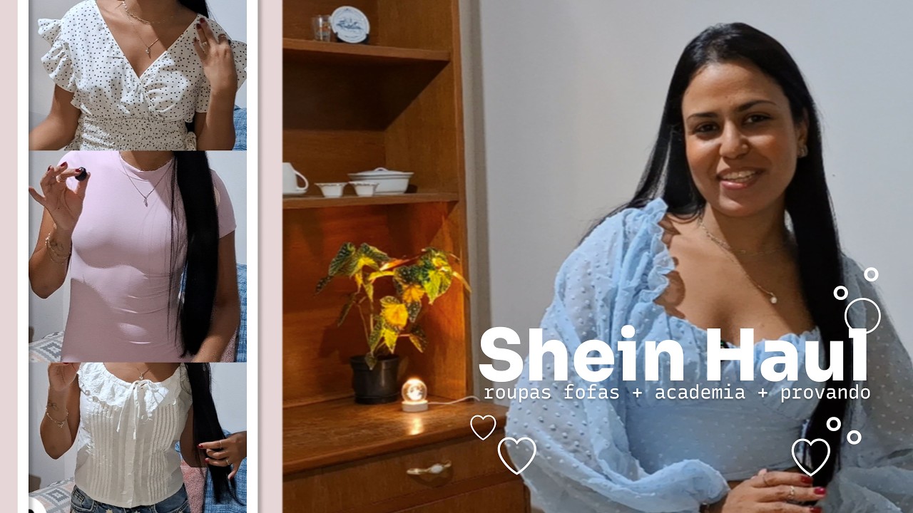 ✨🛍️Comprei ROUPAS NOVAS NA SHEIN e ficaram perfeitas  | Primeiras do ano