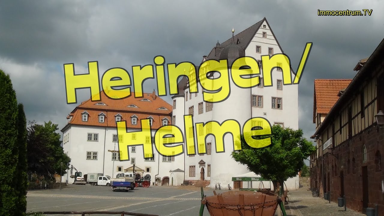 Heringen/Helme🏠🏰🕍in der goldenen Aue in Th&uuml;ringen-Tourisrik-Schloss🌄 * Stadtrundgang