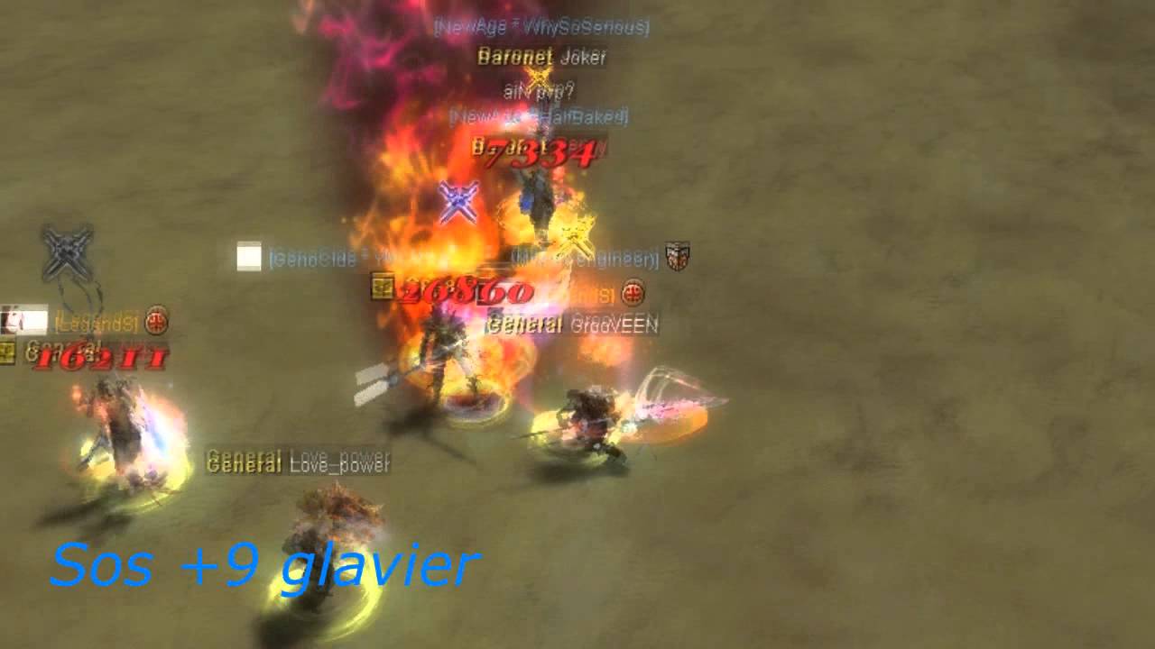 Legion Sro Som spear nuker pvp's