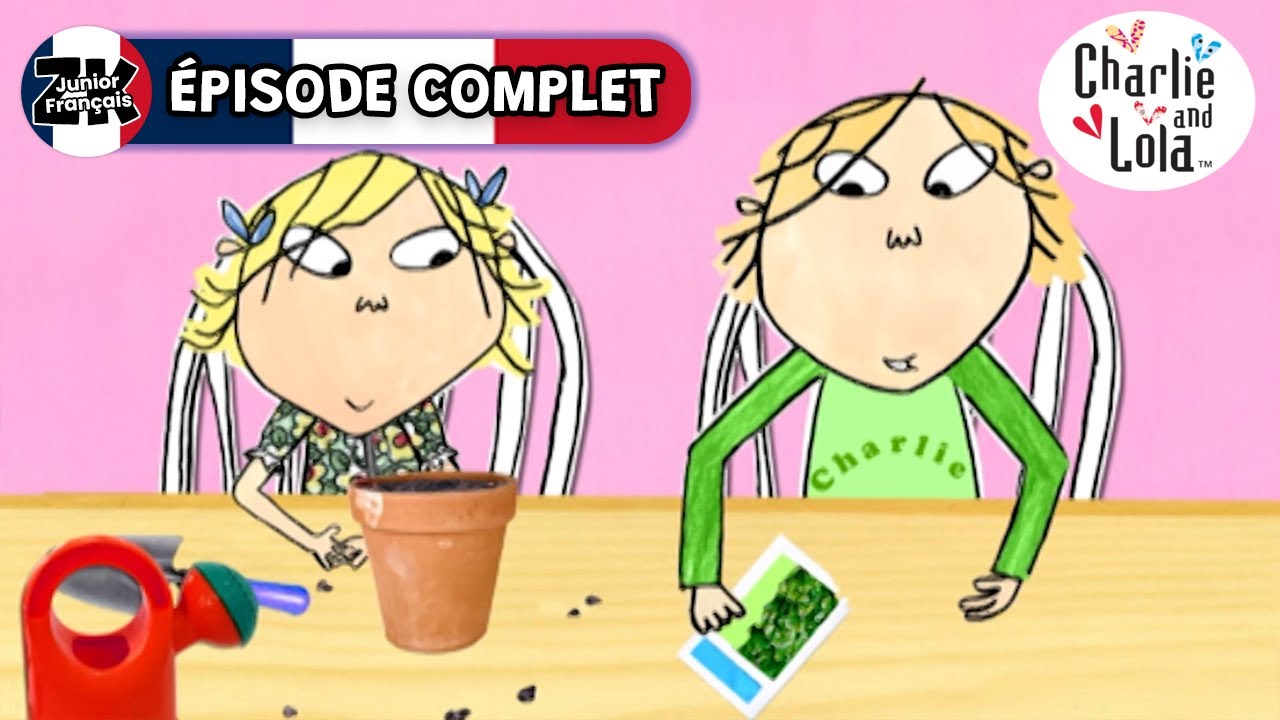 Charlie et Lola 🦋 |  Je me demande vraiment quelle plante je fais pousser| ZeeKay Junior Français