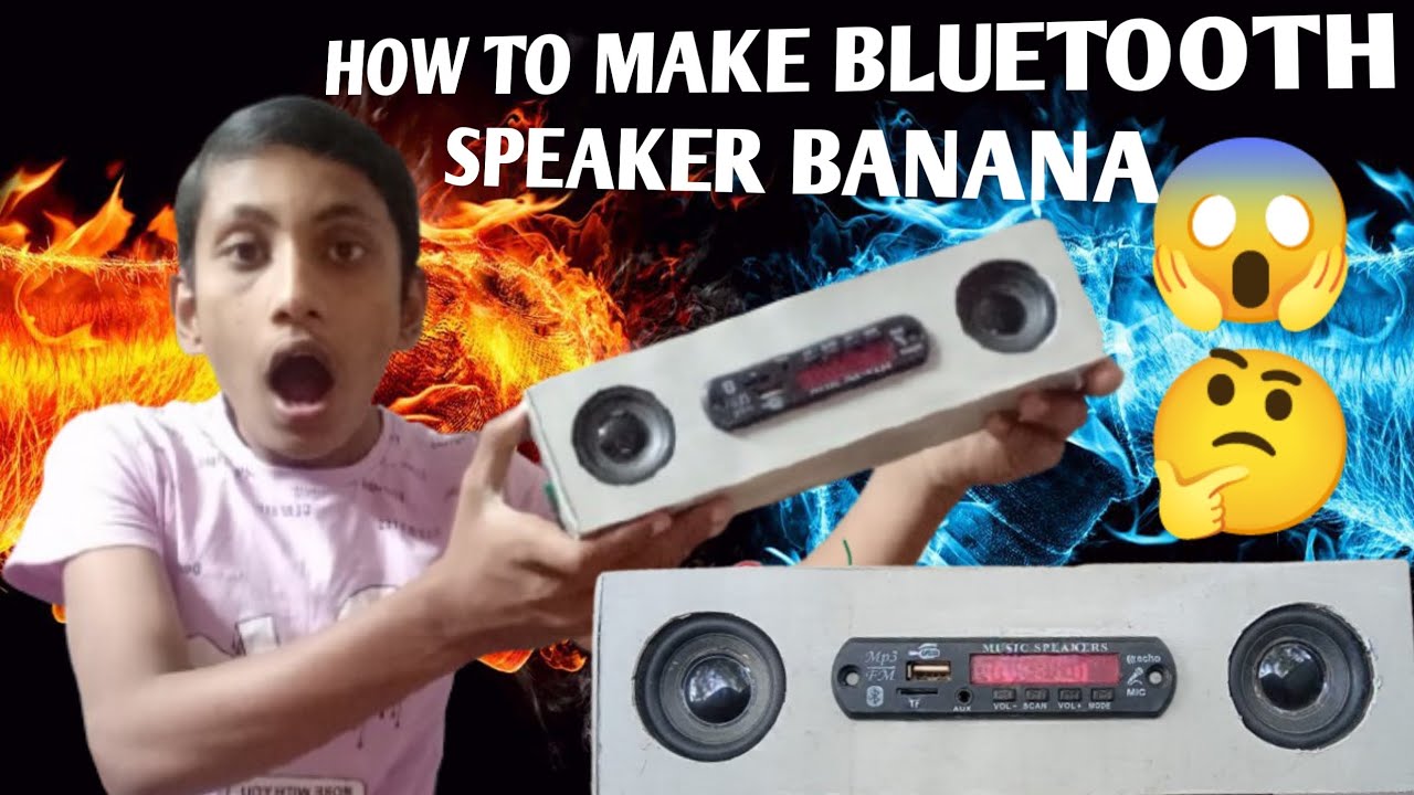How to Build A Mini Bluetooth speaker Using PVC Pipe| 