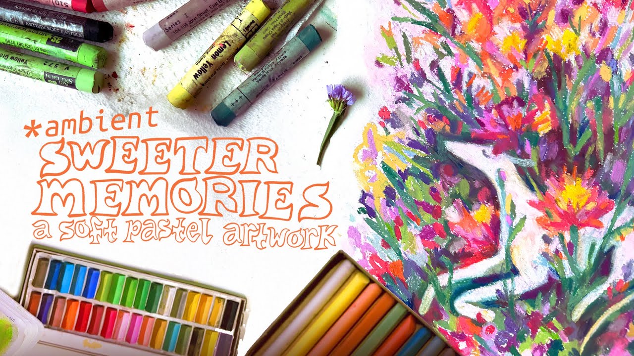 Ambient Soft Pastel Drawing ✧.*