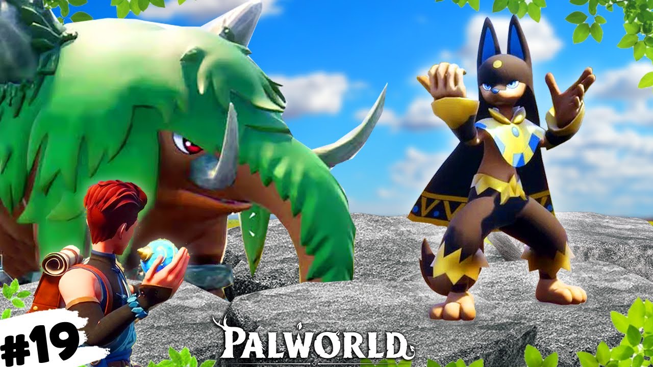 FINALLY LEGENDARY MAMMOREST VS GOD ANUBIS! 😱 | LEGENDARY POKEMON ANUBIS FIGHT | Palworld | #19