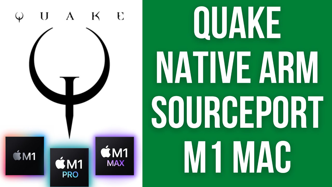 How To Install Quake 1 Native ARM Sourceport M1 Mac macOS vkQuake
