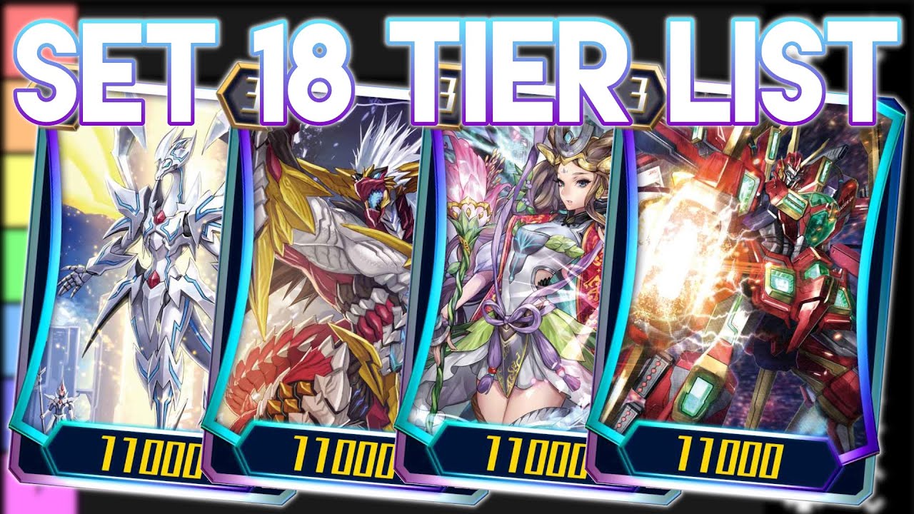 Tier List for the Set 18 Meta (Legion of Dragons & Blades) || Vanguard Zero (JP)