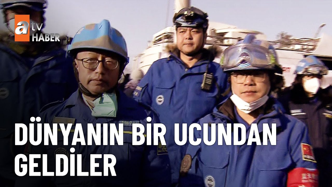 Çinli ekip yaşam arıyor - atv haber 10 Şubat 2023