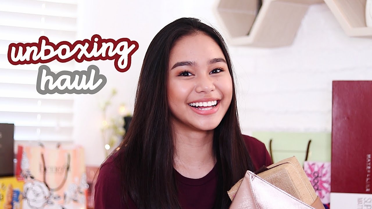 PR Unboxing Haul 2018 + Giveaway! (Philippines) | ThatsBella