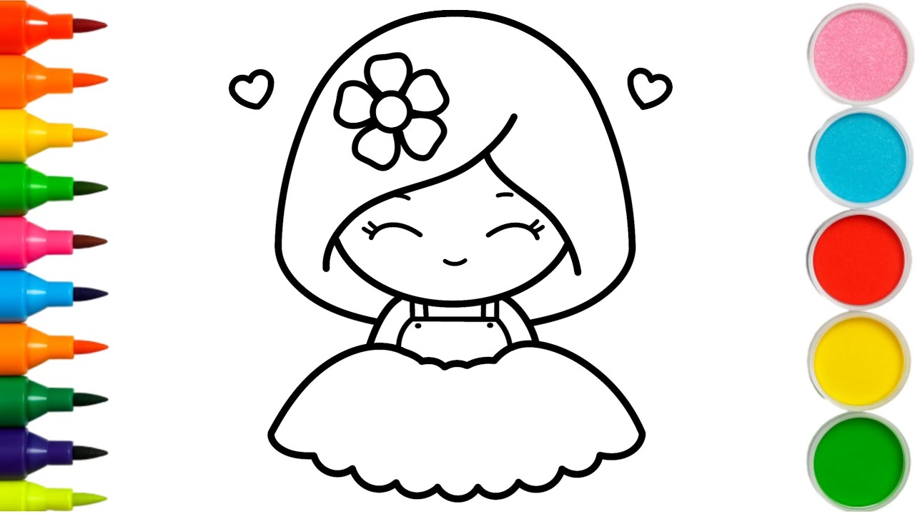 how to make how to make anime drawing | Anime Girl Drawing | Cute Cartoon Drawing