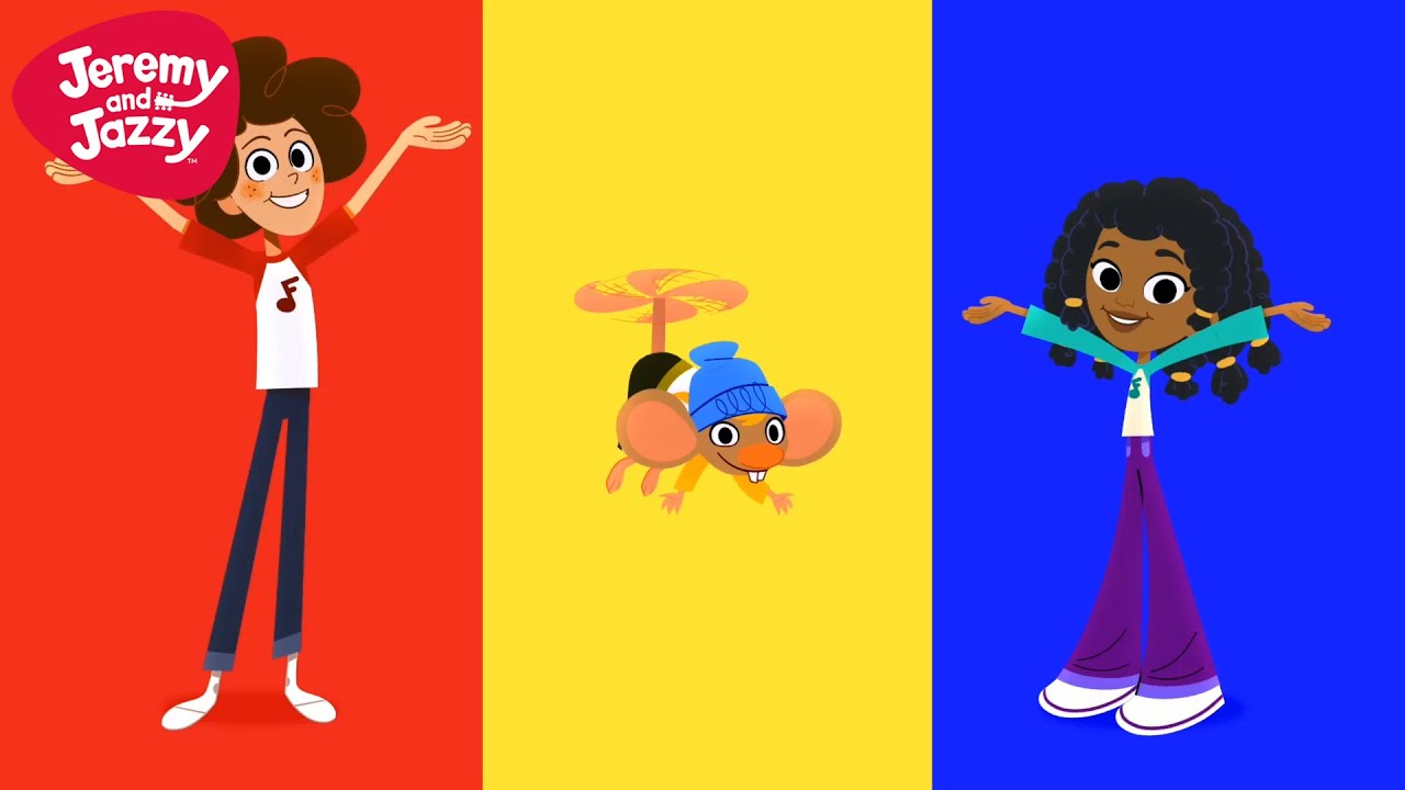 Primary Colours 🌈 Kids Songs 🌈 Jeremy and Jazzy