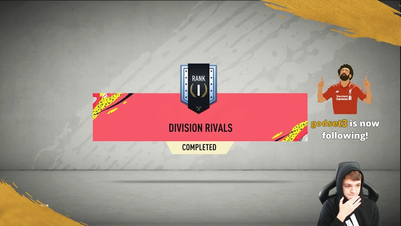 MY FIRST RANK 1 DIVSION RIVALS REWARDS! FIFA 20 Ultimate Team