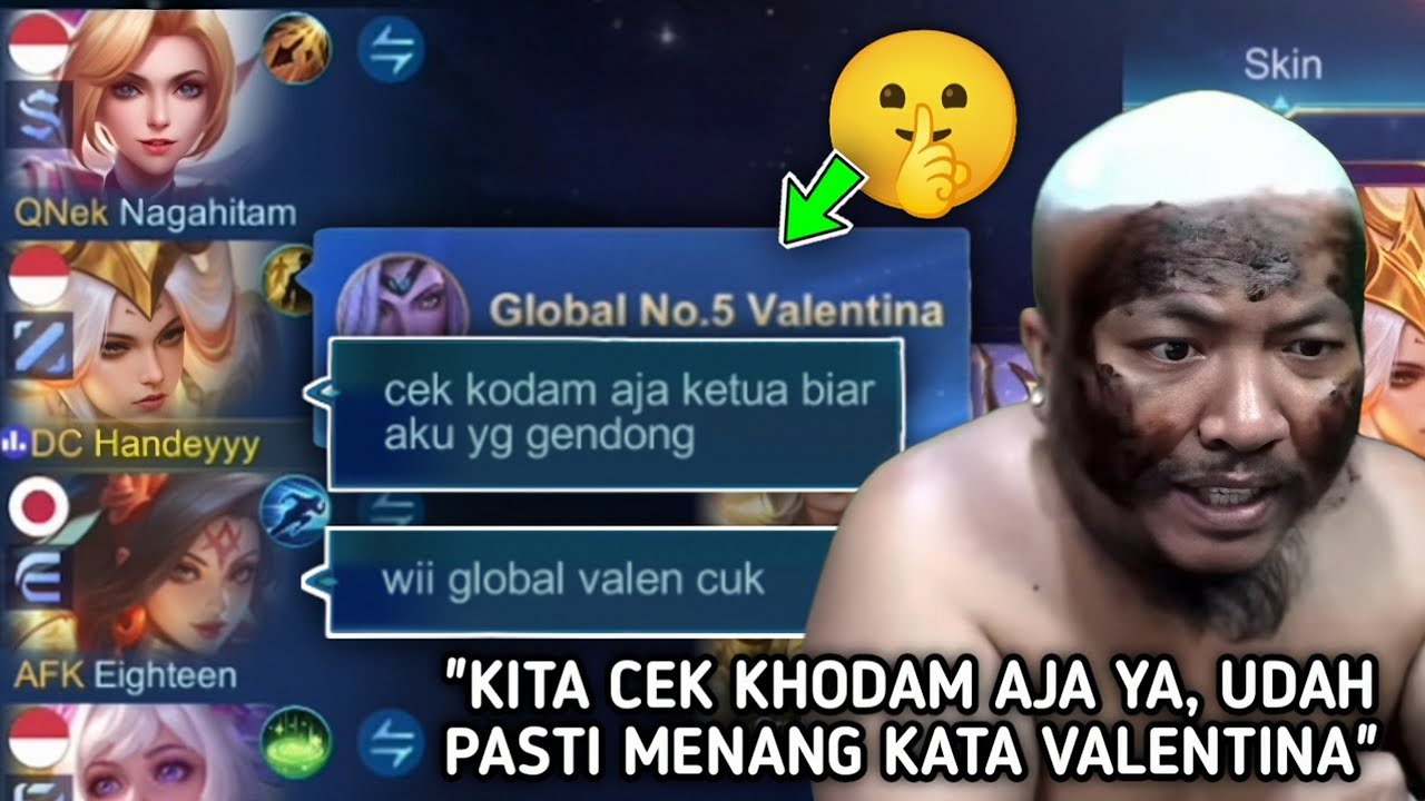ORDER PASCOL KETUA NAGA HITAM KITA GENDONG SAMPE MENANG!! KETUA MALAH DANDAN PAS LAGI WAR 🤣🤣