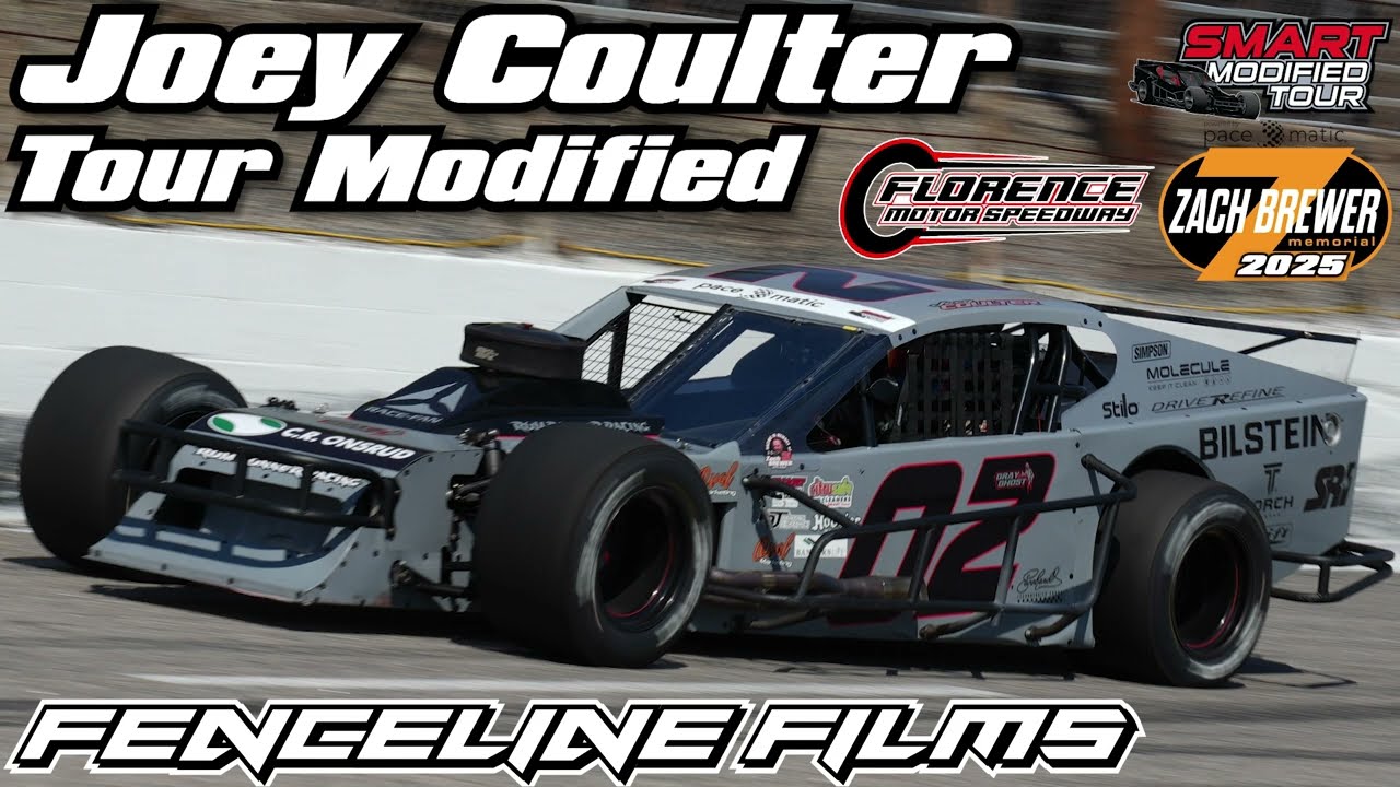 Joey Coulter Smart Modified Tour Florence Motor Speedway Zach Brewer Memorial 2025
