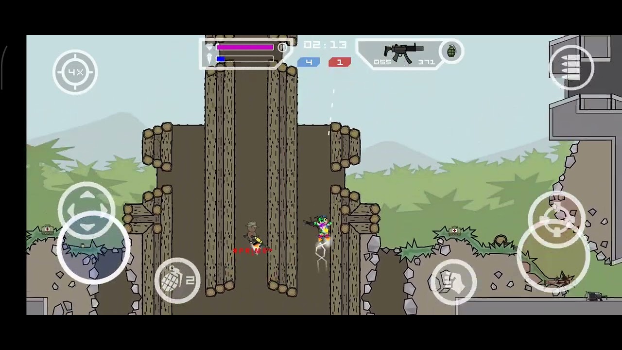 HIGH TOWER (MINI MILITIA 2) TDM PLAY
