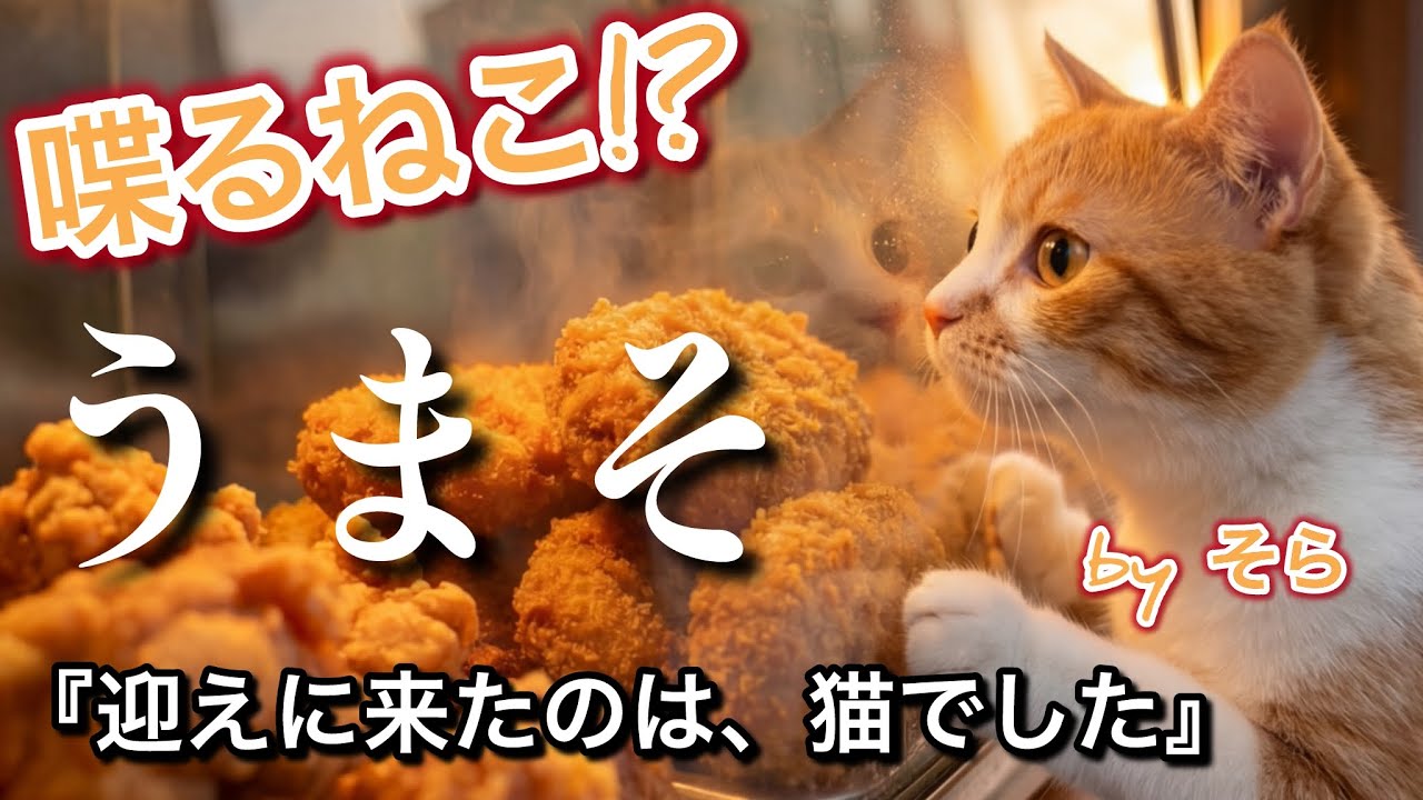 しゃべる猫のそら【迎えに来たのは、猫でした】