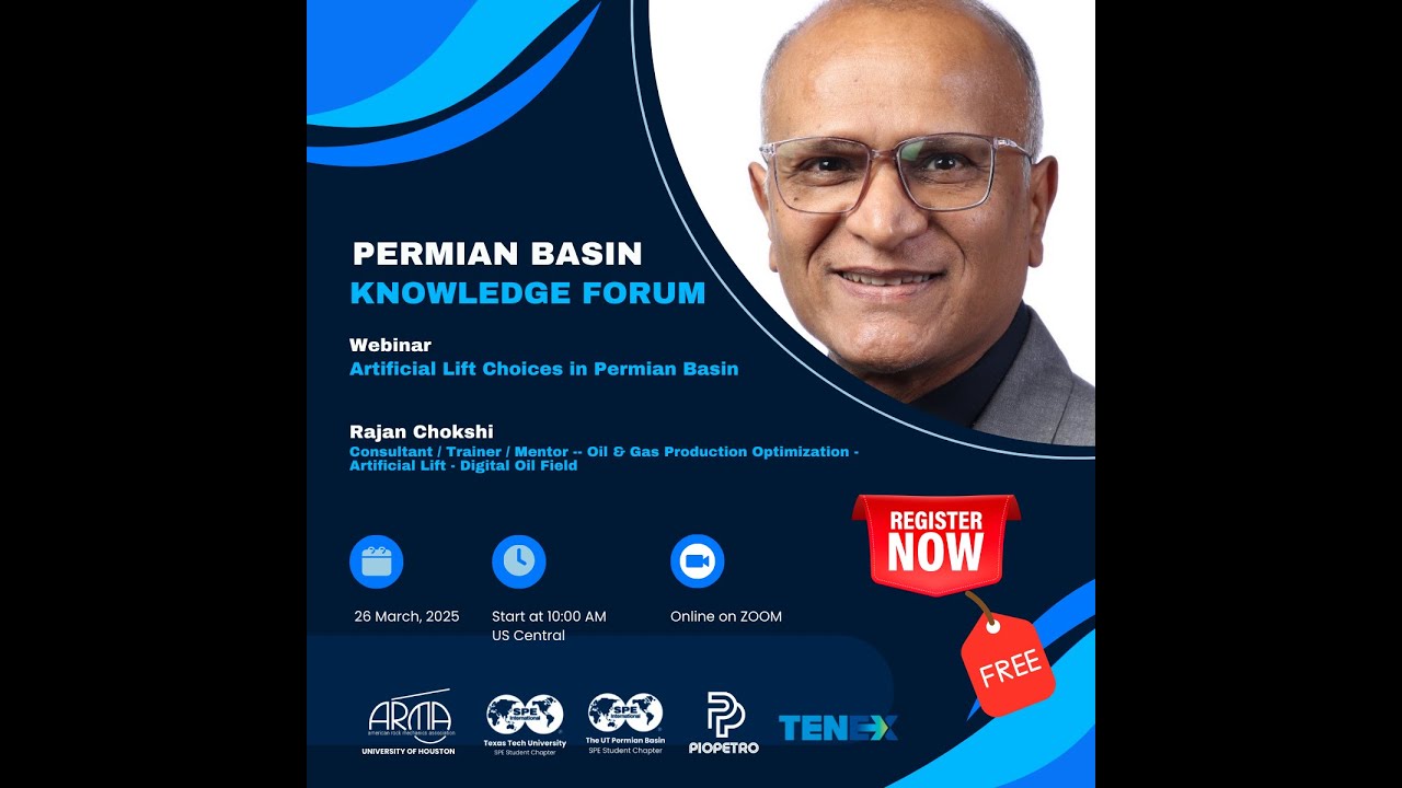 Artificial Lift Choices in Permian Basin by Rajan Chokshi