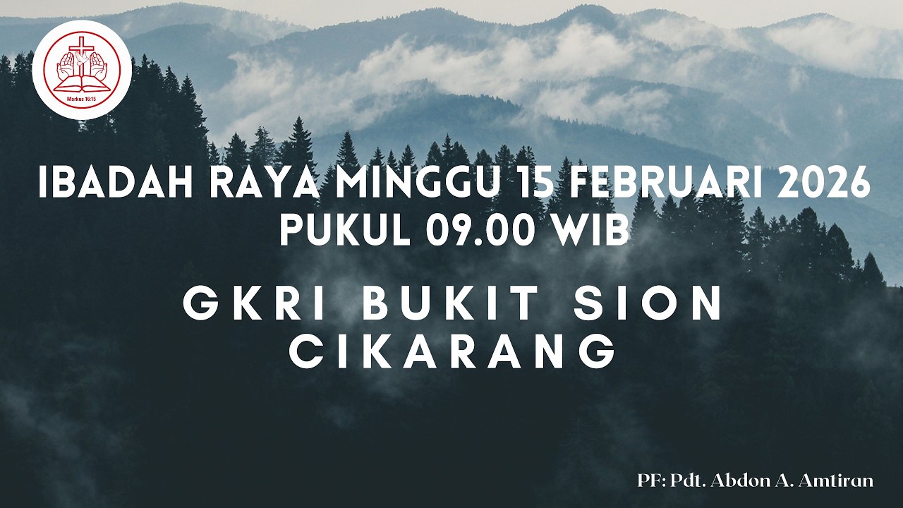IBADAH RAYA MINGGU 22 FEBRUARI 2026