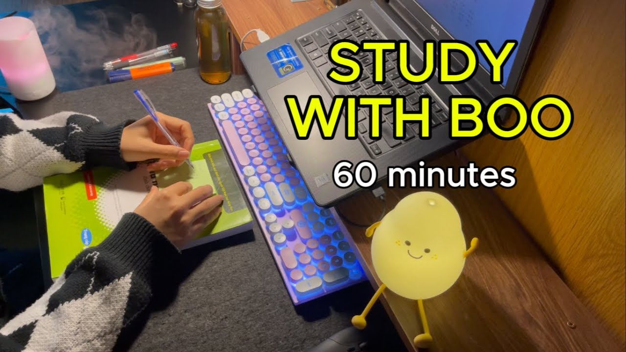 #100: 2 HOURS STUDY WITH ME 🌙 | Late Night | Pomodoro 50-10 | Real Time