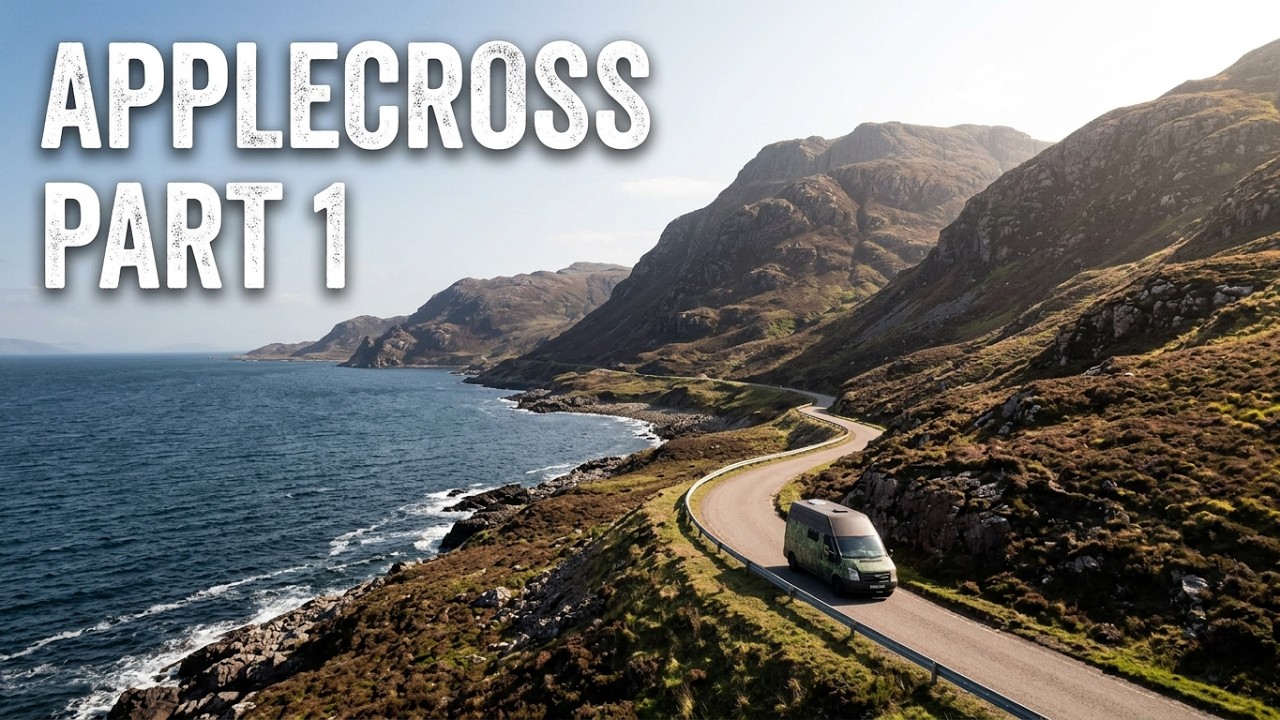 Applecross Coast Road Part 1 ( Scotland )