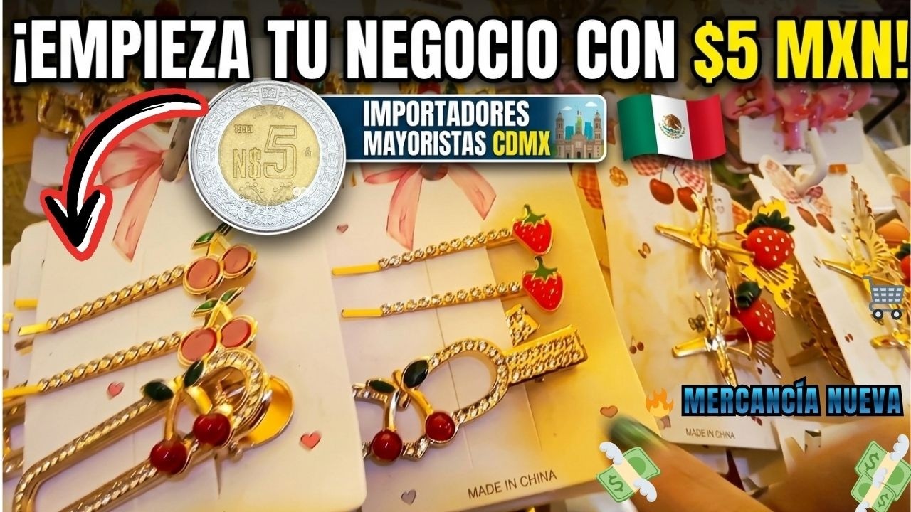 Empieza tu negocio con 5 pesos 💰 | República de Colombia 54 📍 CDMX