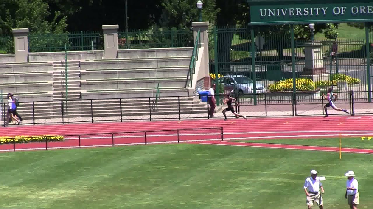 400m Final at Historic Hayward Field (Oregon) 7/14/13