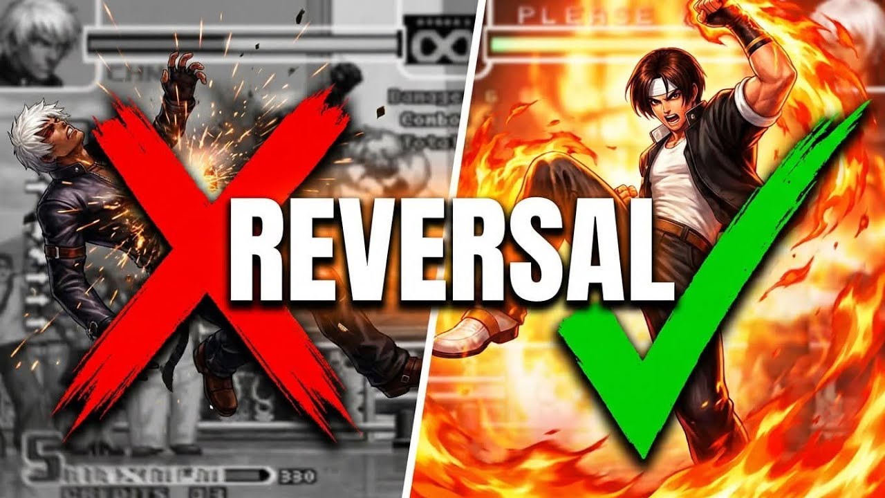 KOF 2002-TODOS OS MACETES DO KUSANAGI CONTRA REVERSAL