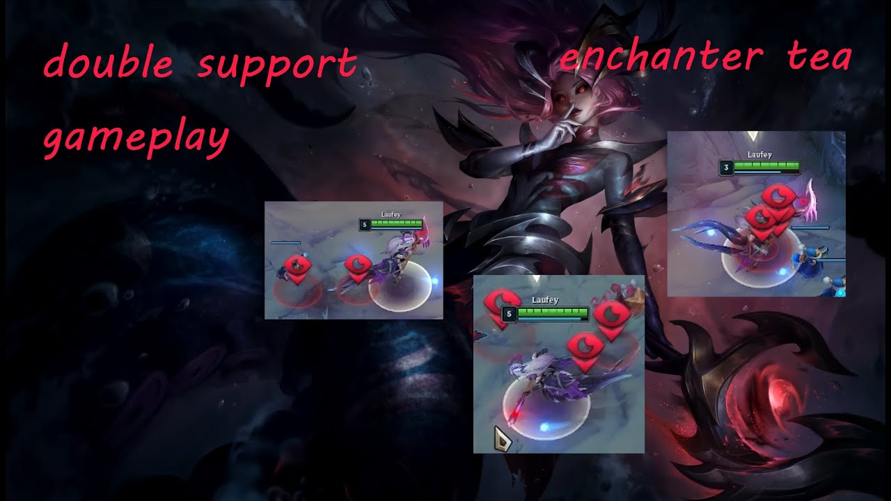 the life of a support player... | getting flamed 24/7 | 2  chill enchanter gameplays