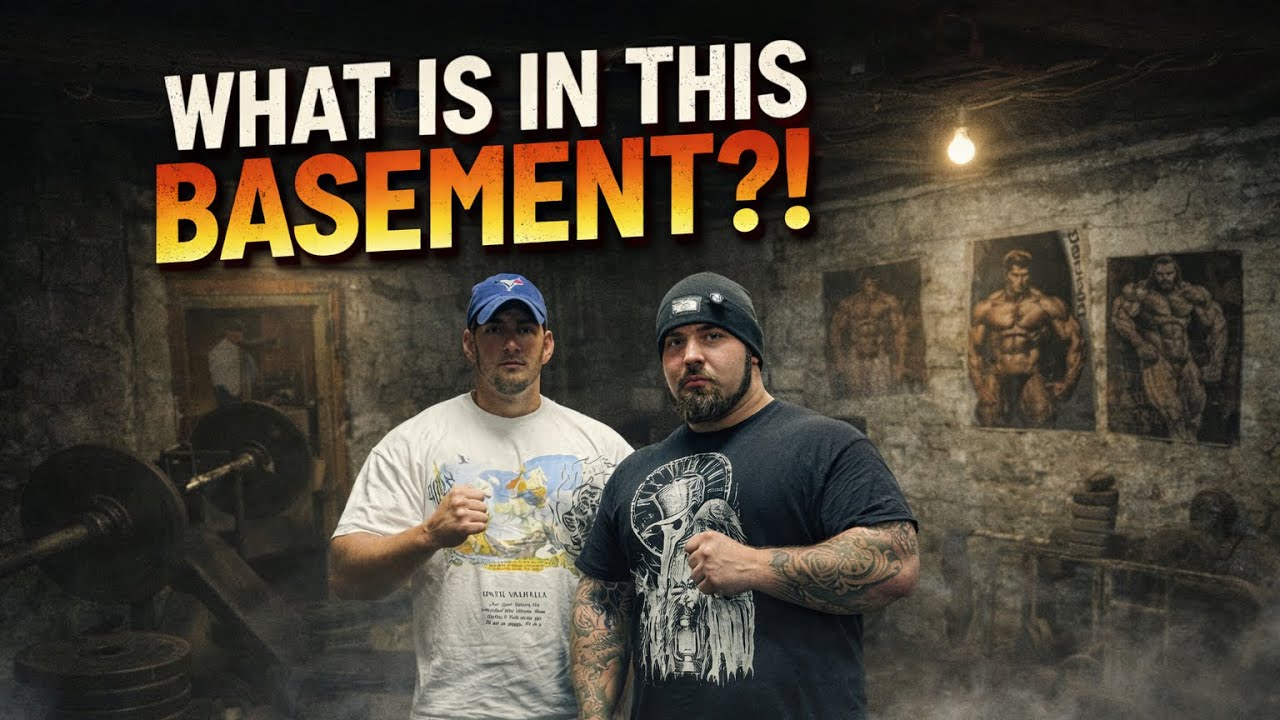 We Found a Creepy Basement Gym… Hidden Old School Iron Dungeon