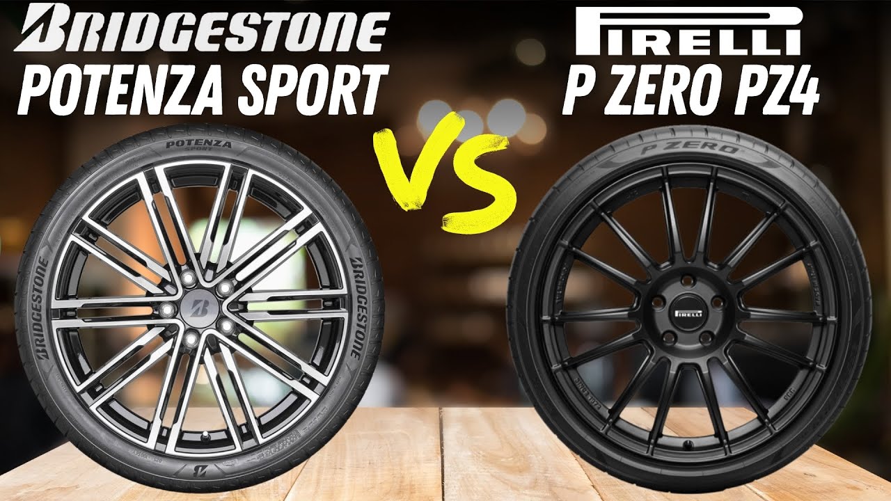 Bridgestone Potenza Sport vs Pirelli P Zero PZ4 – PERFORMANCE TIRE CLASH DRIVERS NEED TO SEE IN 2025