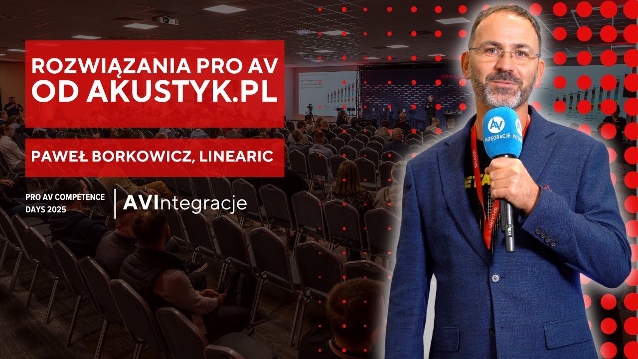 Rozwiązania z oferty Akustyk.pl na Pro AV Competence Days 2025 | AVIntegracje |