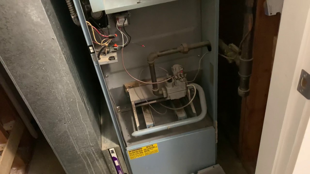 Severely cracked heat exchanger