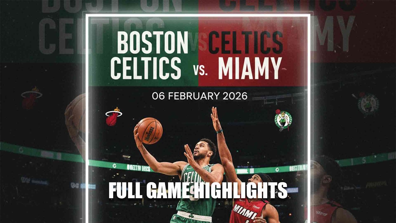 NBA | Celtics vs Heat | Full Game Highlights | February 6, 2026